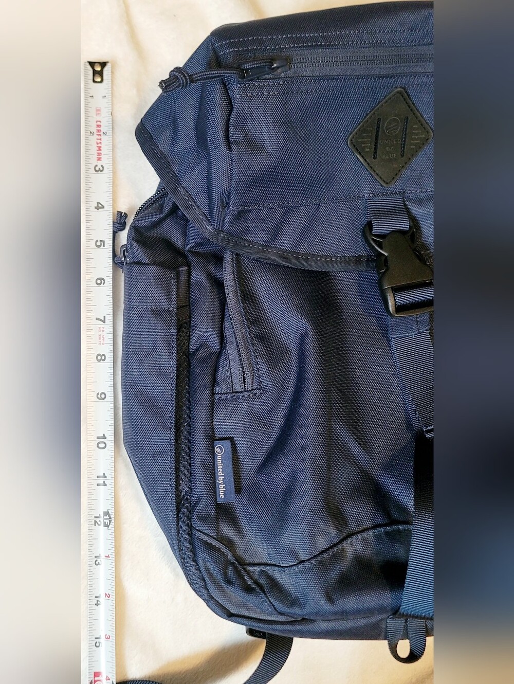 New (R)evolution 9L Navy Sidekick United by Blue Compact Day Pack / Backpack - Picture 3 of 7